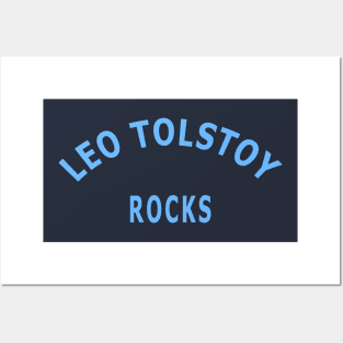 Leo Tolstoy Rocks Posters and Art